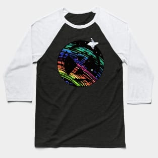 Rainbow Space Extinction Rebellion Baseball T-Shirt